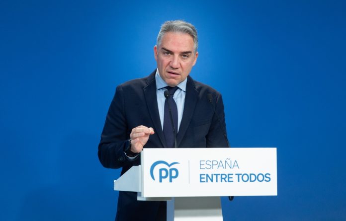 Elías Bendodo, el jefe de Análisis Electoral del PP tiene la misión de reeditar la mayoría en Andalucía en once meses | Fuente: Agencias