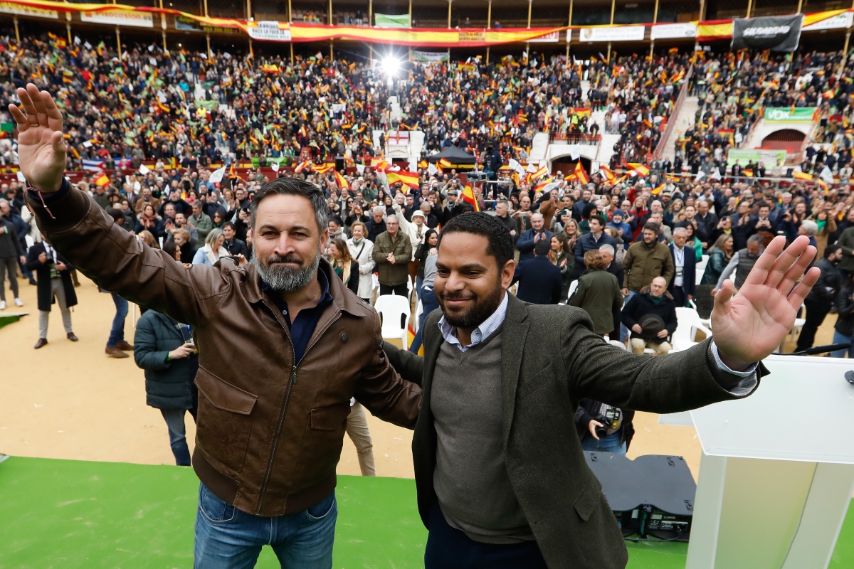 Santiago Abascal, líder de Vox.