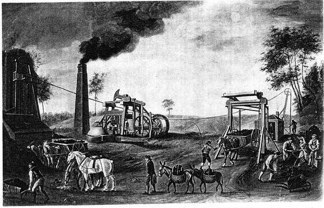 La revolución industrial transformó la industria minera