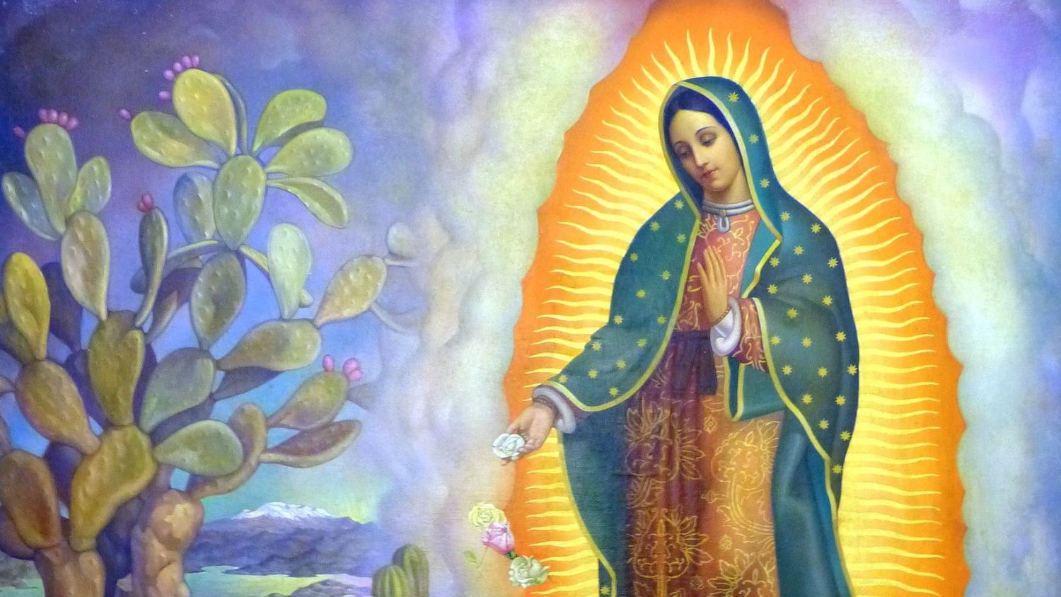 La virgen de Guadalupe