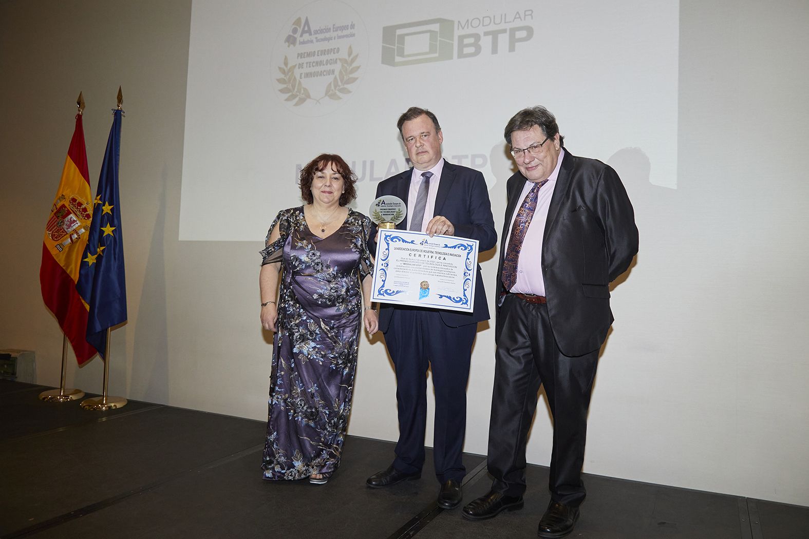 Modular BTP recibe el premio Europeo de Tecnología e Innovación 1 Moncloa RMM7331 PRENSA Moncloa