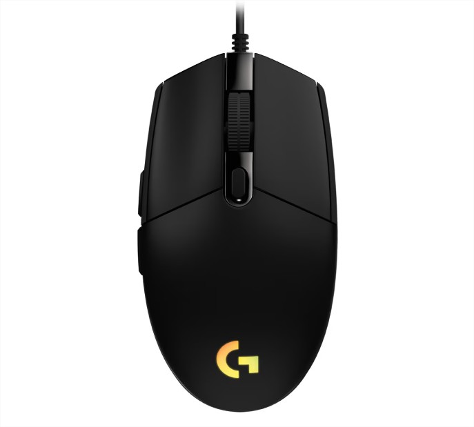 Raton optico Gaming Logitech G203 LightSync negro Moncloa