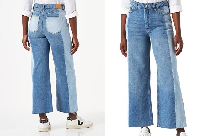Triunfando en Amazon así son los vaqueros bicolor de Springfield que querrás llevar todos los días