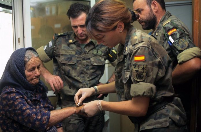 Los militares solicitan poder optar a policías locales en Extremadura.