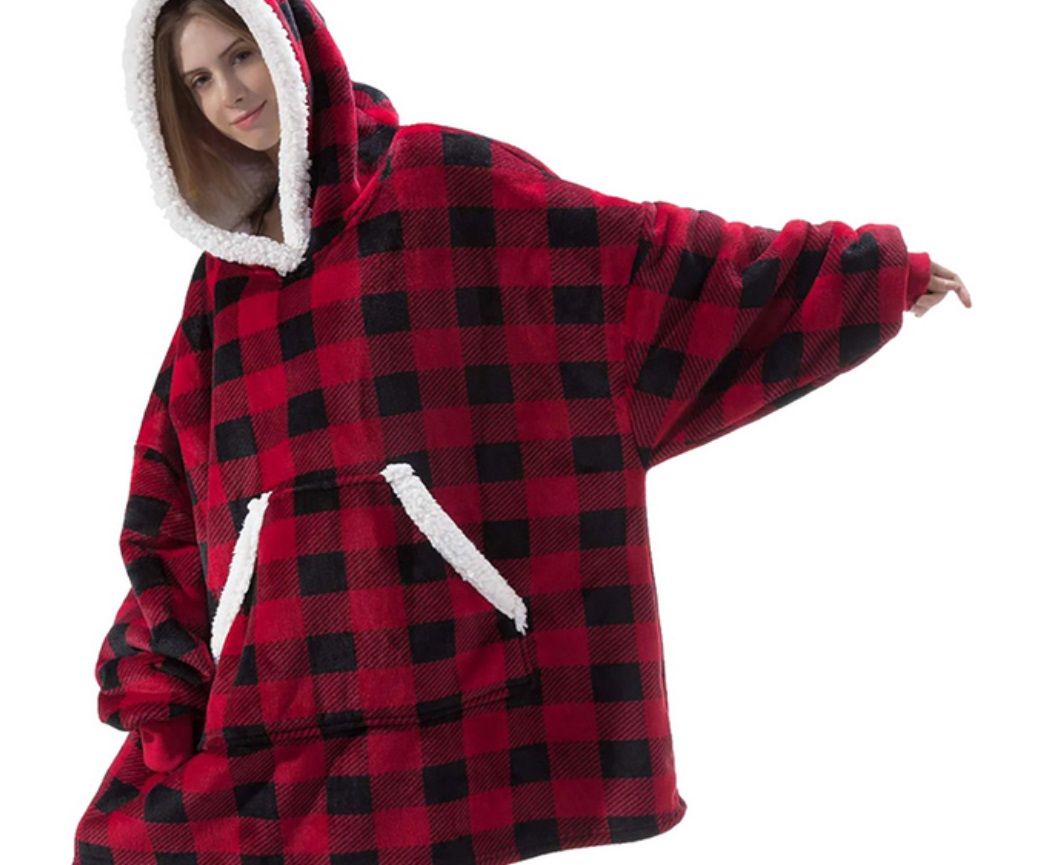 sudadera cuadros