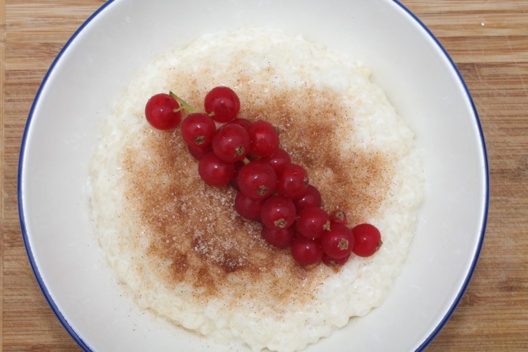 servir arroz con leche de dani garcia