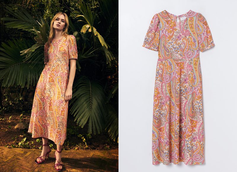 VESTIDO MIDI DE LEFTIES