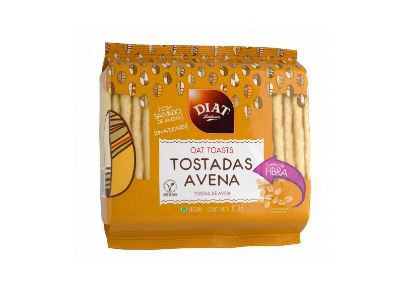 TOSTADAS DE AVENA SIN AZÚCAR DIAT RADISSON