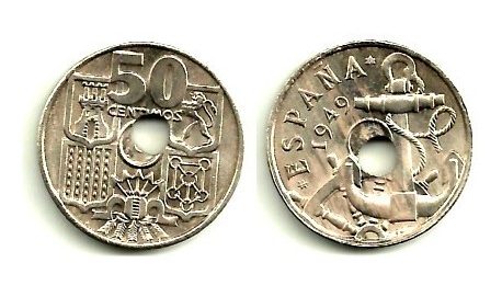 50 centimos 1949