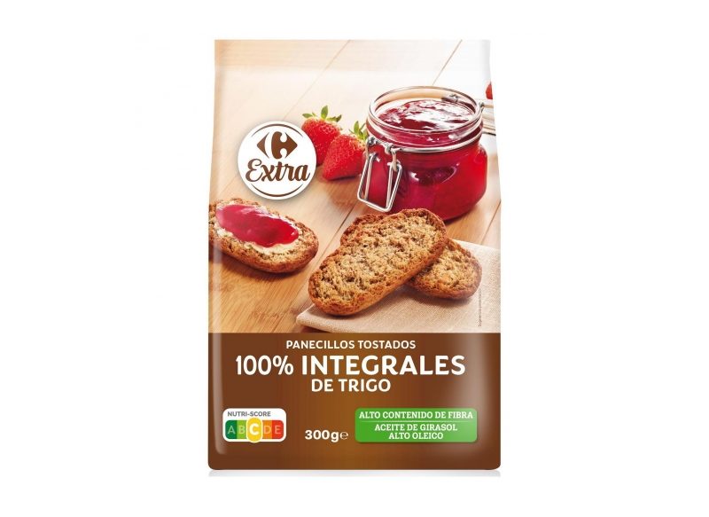 PANECILLOS TOSTADOS INTEGRALES CARREFOUR EXTRA