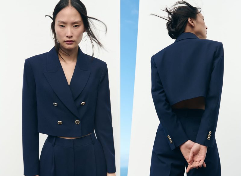 BLAZER CRUZADA CROP