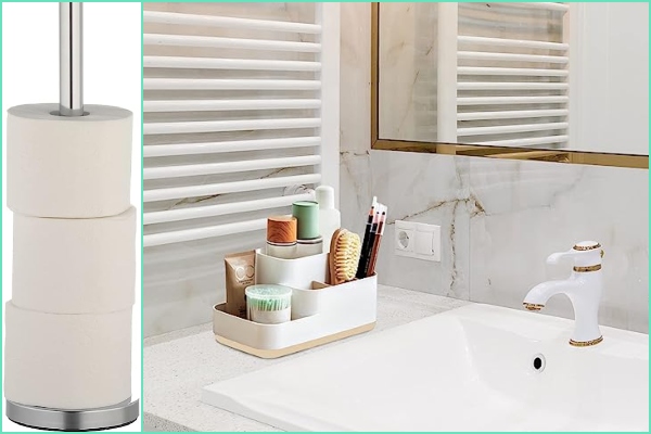 Aprovecha el espacio de tu baño al máximo con estos accesorios de Amazon