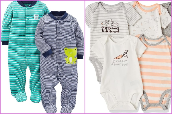 Bodies, pijamas y más Amazon tira de precio la ropa de bebé