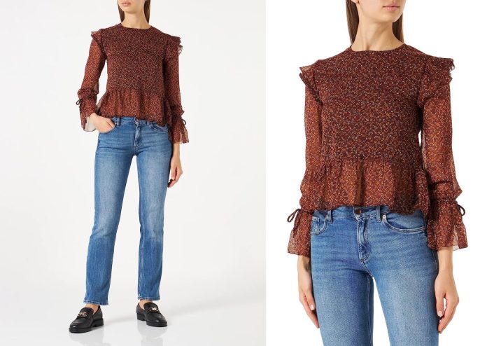 Bonita y barata la blusa de Pepe Jeans por 15,25 euros en Amazon que no querrás quitarte esta primavera