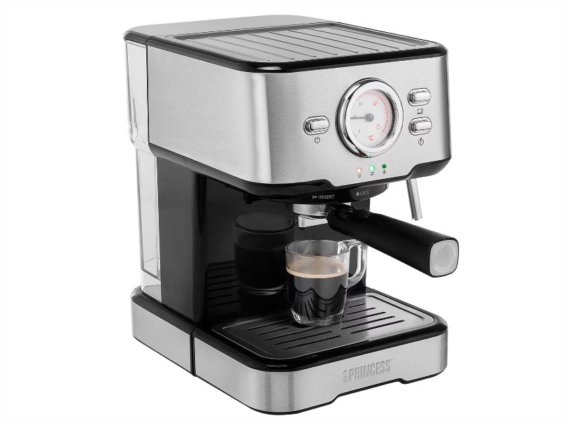 Cafetera espresso manual Princess compatible con cápsulas Nespresso el corte ingles