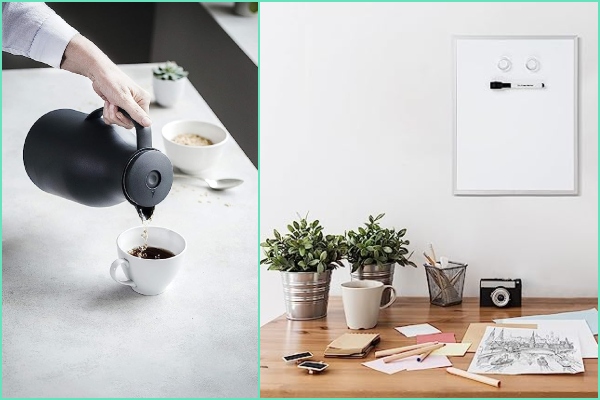 Equipa tu oficina para las reuniones de empresa con estos imprescindibles de Amazon Jarras termo, cafeteras, bandejas de cápsulas y más