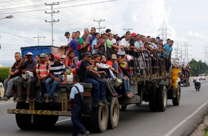 Migrantes venezolanos