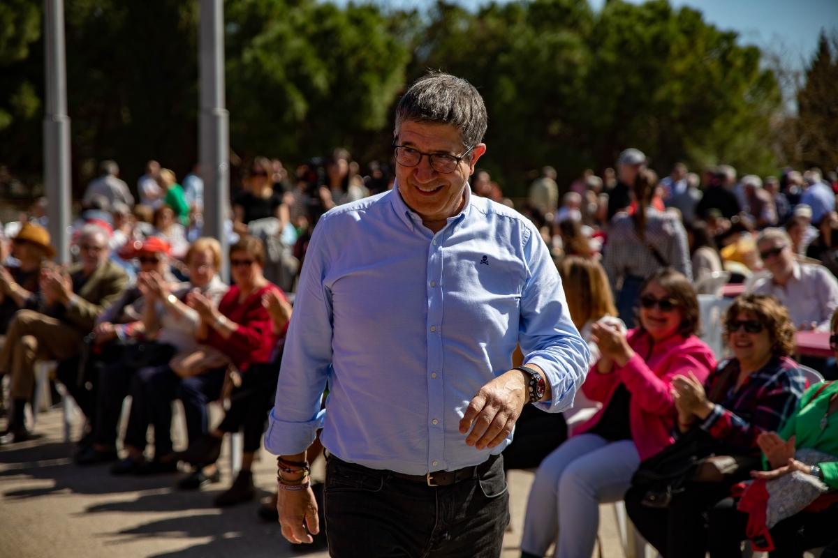 El portavoz del PSOW Patxi López.