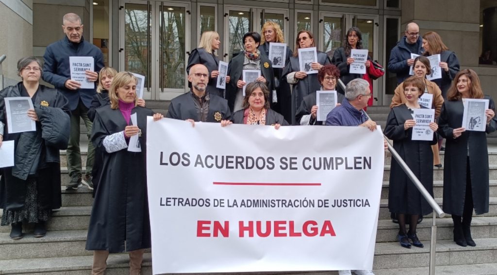 Antes de las elecciones del 23J los funcionarios protagonizaron concentraciones y encierros sin que se haya resuelto el conflicto