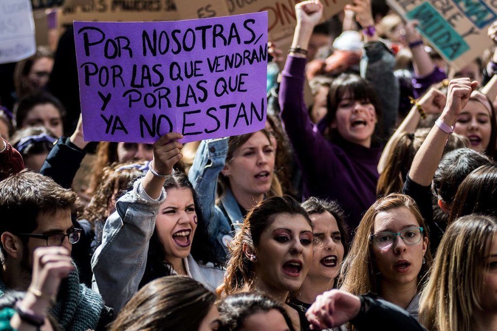 Los movimientos políticos más influyentes de la década del ´90 2 Moncloa Movimiento de las FEMINISTAS