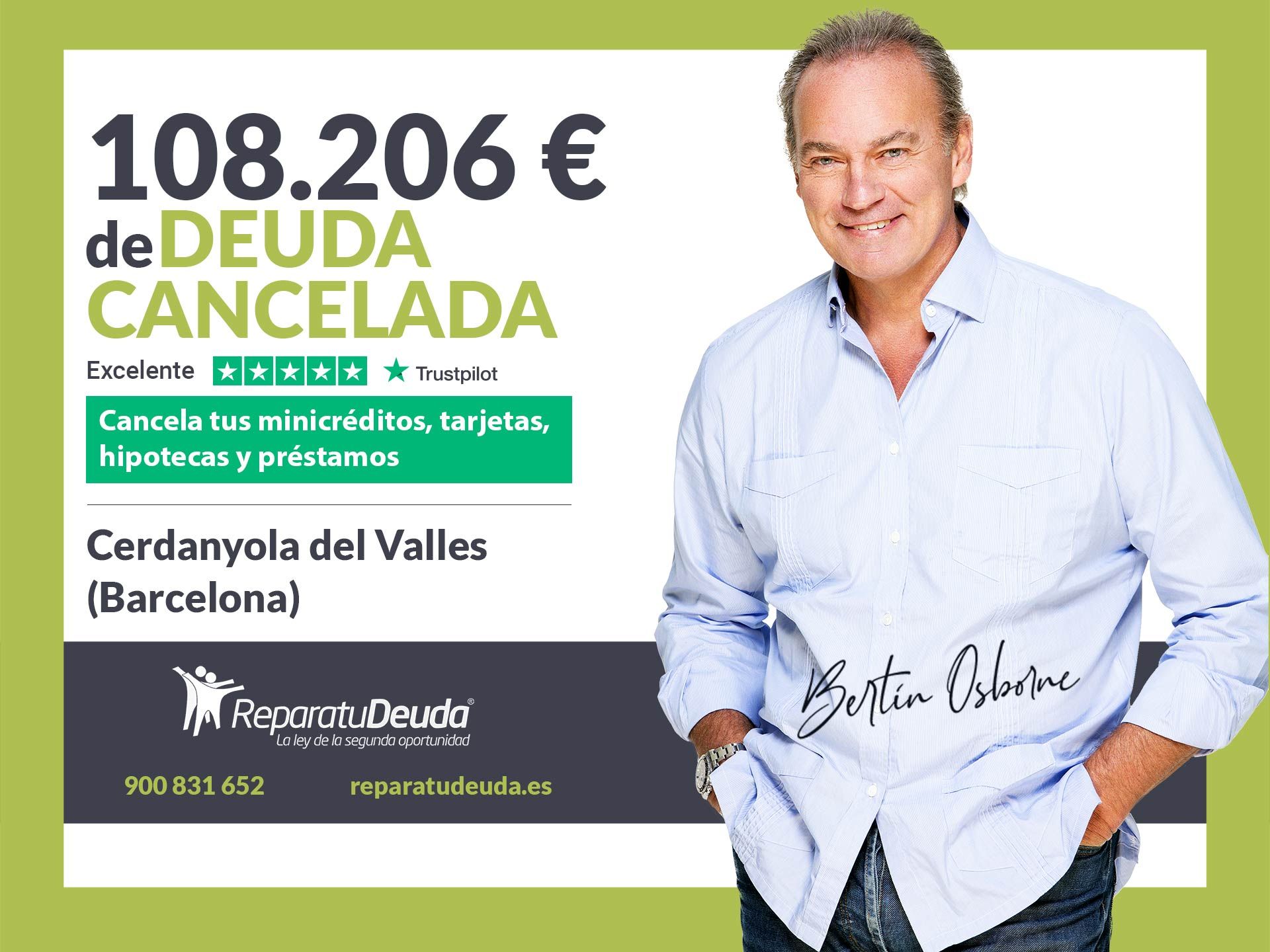 Repara tu Deuda cancela 108.206 € en Cerdanyola del Vallès (Barcelona) con la Ley de Segunda Oportunidad 1 Moncloa REPARA minBEPI 2 Moncloa