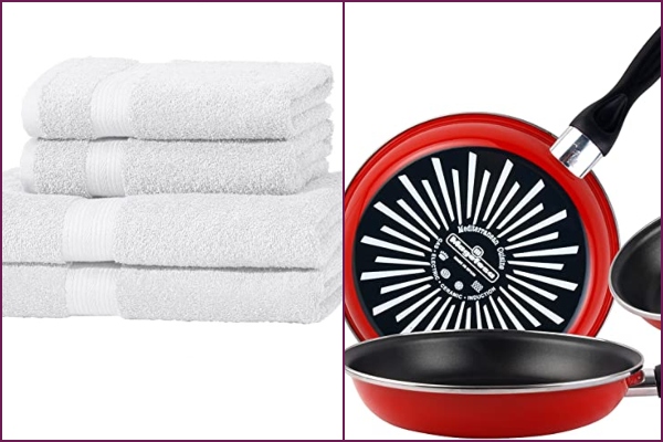 Toallas, sartenes y más 10 ofertas de Amazon en menaje del hogar que Ikea es incapaz de superar