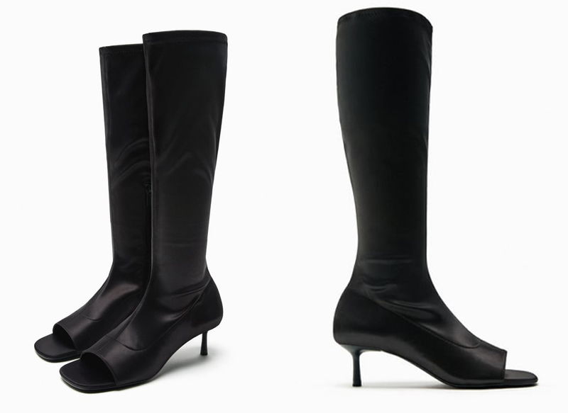 EL MODELO PERFECTO DE BOTAS ALTAS DE ZARA