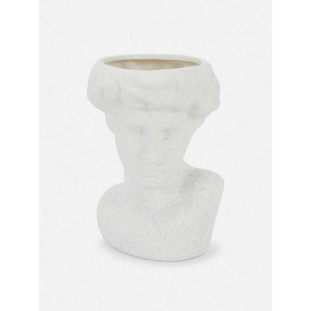 adorno cabeza estatua
