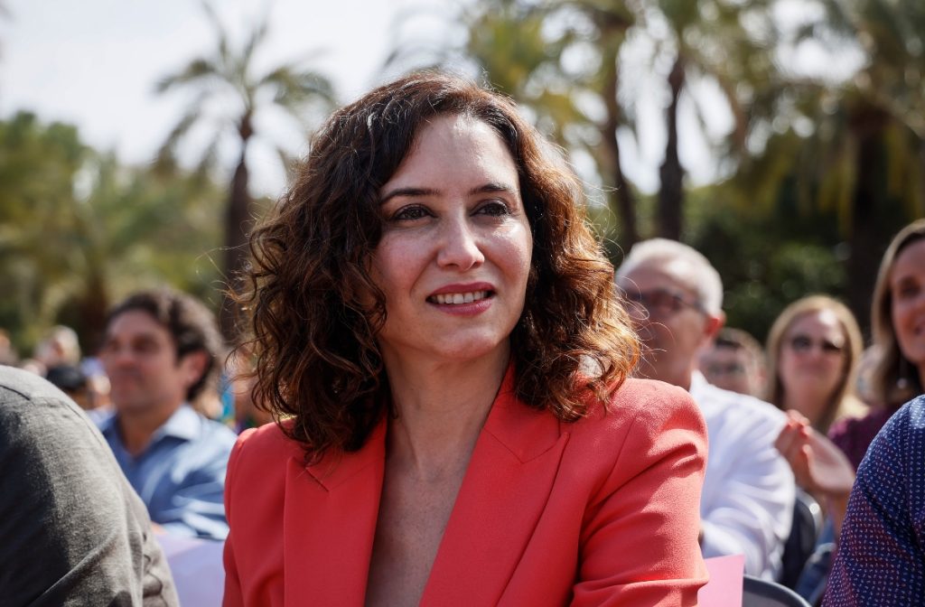 Isabel Díaz Ayuso, presidenta de la Comunidad de Madrid, irá a Barcelona contra la amnistía