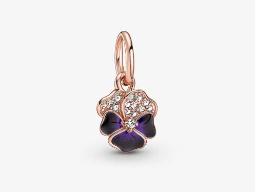 charm pensamiento morado