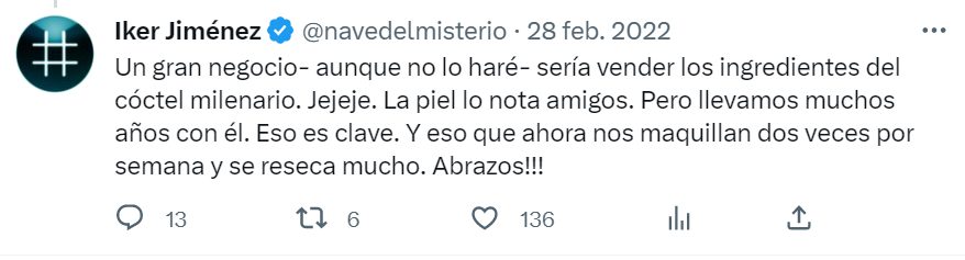 iker niega haber pasado por quirofano