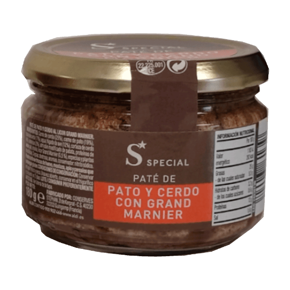 pate de pato y cerdo al grand marnier aldi