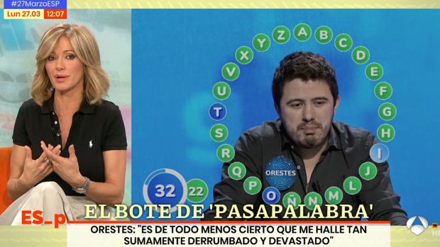 susanna griso habla de pasapalabra