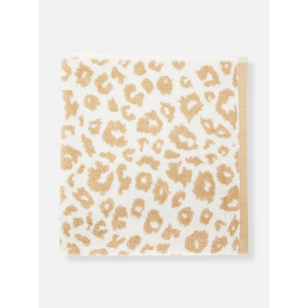 toalla bano leopardo