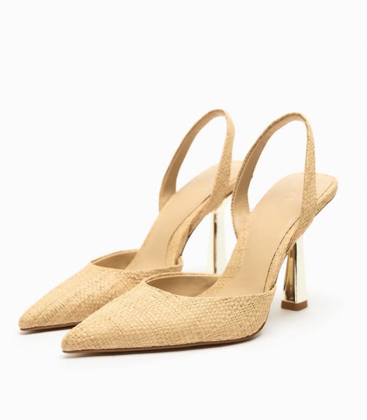 zapatos de rafia