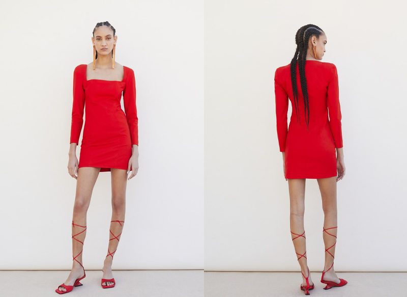 VESTIDO CORTO AJUSTADO