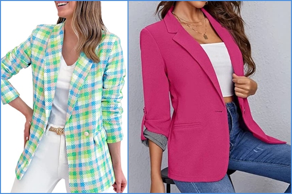 Amazon tienes estas blazers 'a todo color' para lucir increíble esta primavera