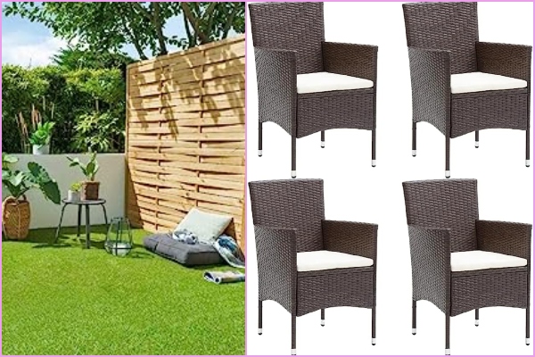 Césped artificial, sillas y más prepara la temporada de terraza con estas ofertas de Amazon