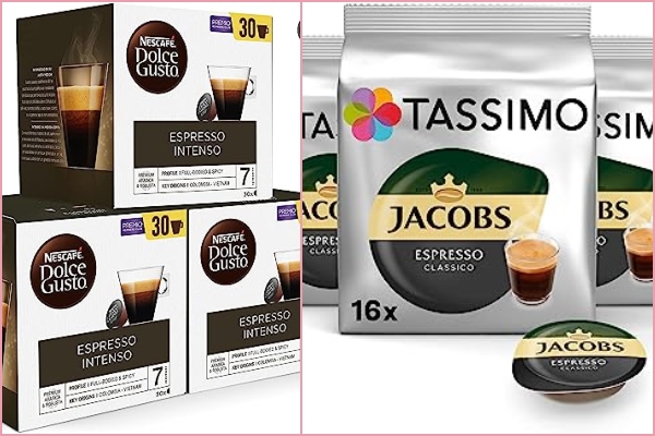 NESCAFÉ Dolce Gusto Espresso Intenso - x3 pack de 30 cápsulas Total: 90