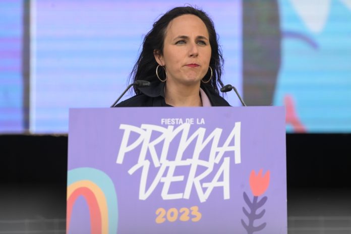 Ione Belarra, líder de Unidas Podemos