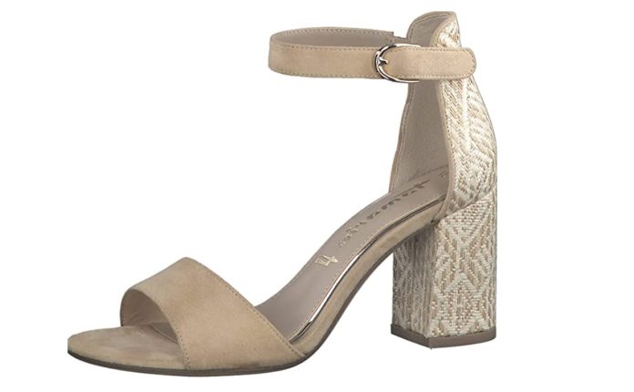 Las sandalias perfectas para bodas, bautizos y comuniones las tiene Amazon de Tamaris y en dos colores