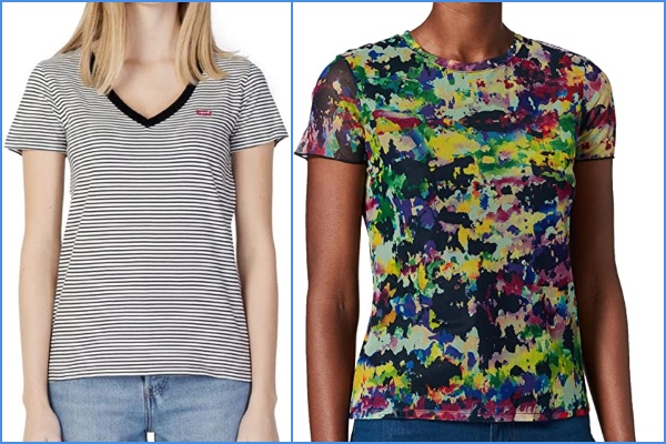 Levi's, Desigual y más camisetas casual de Amazon para ir a diario con mucho estilo