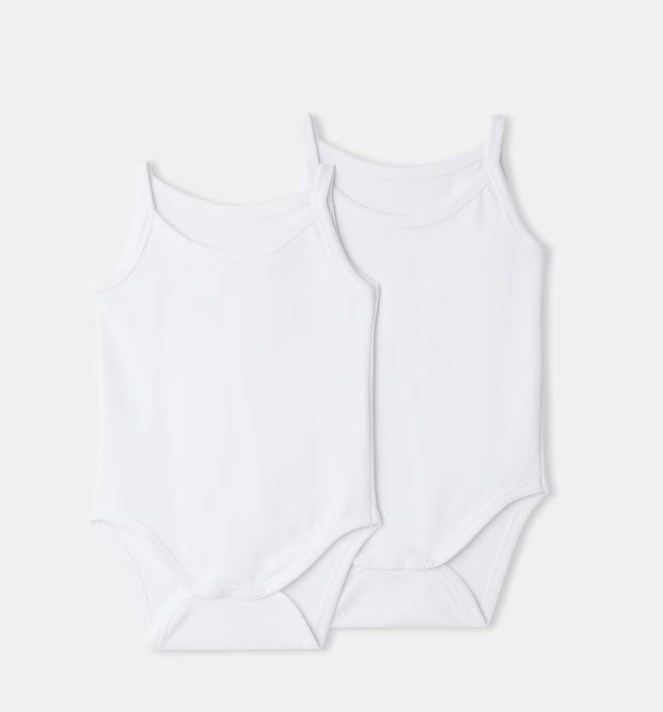 Pack de 2 bodies bebé tirantes el corte ingles
