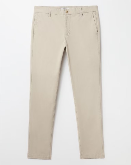 Pantalón slim chino el corte ingles