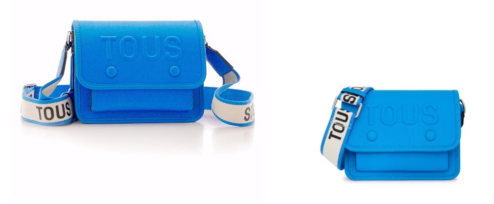 bandolera audree azul electrico