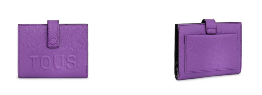cartera pocket lila tous