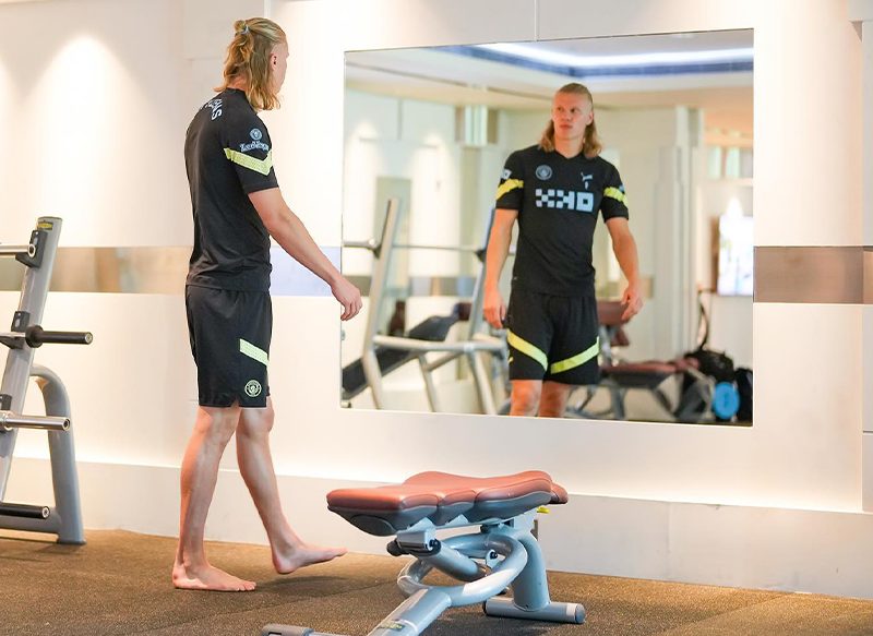EL ENTRENAMIENTO MILITAR DE ERLING HAALAND