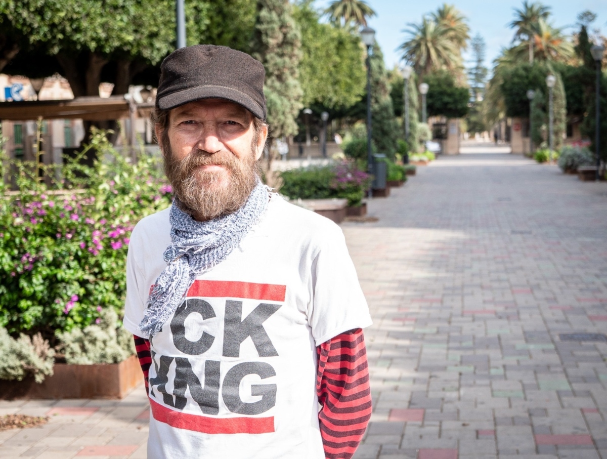 Oscar Gaztelumendi, candidato de las listas de Podemos en Melilla.