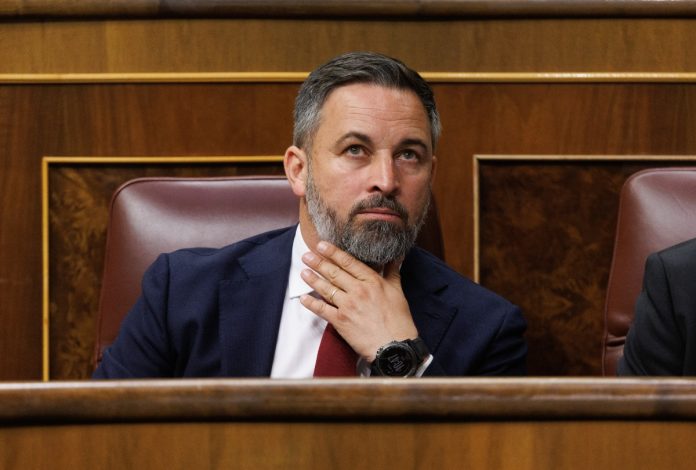 Santiago Abascal, líder de Vox, rompe con el PP