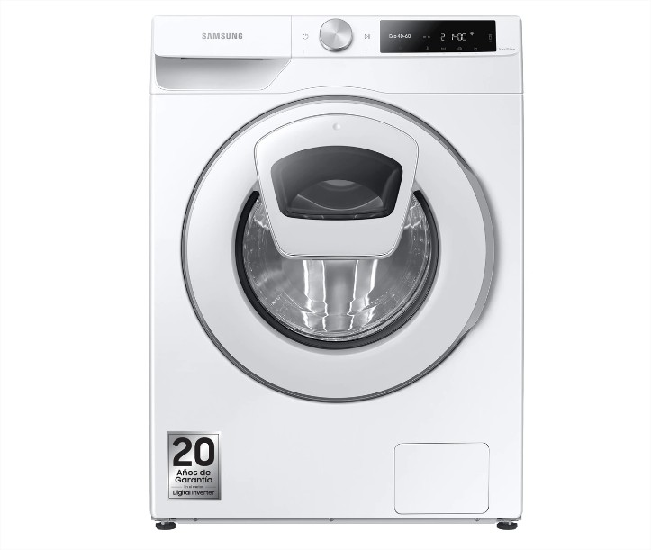 Lavadora Samsung 9 kg 1.400 rpm con Autodosificacion WW90T684DHES3 Moncloa